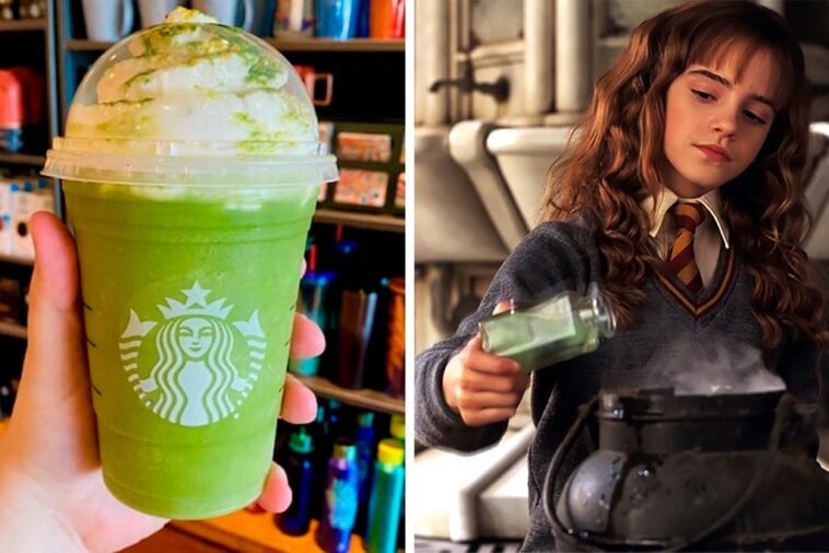 How do I order a grasshopper Frappuccino?