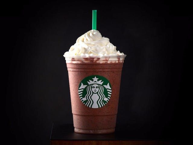 How do I order a salted caramel mocha frappuccino?