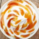 How do I order a skinny caramel brulée latte?