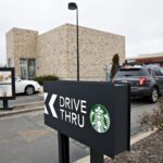 How do I pay with Starbucks app in drive thru?