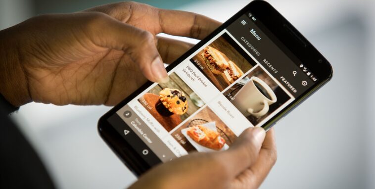 How do I pick up Starbucks mobile order?