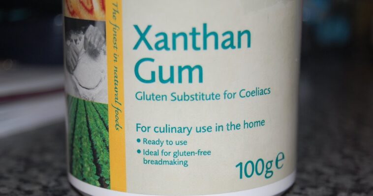 How do I replace gluten with xanthan gum?