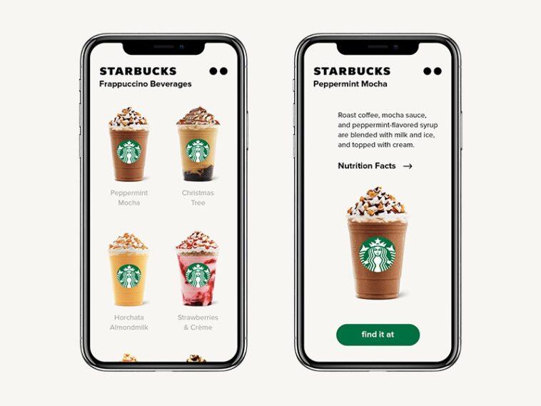 How do I see past purchases on Starbucks app?