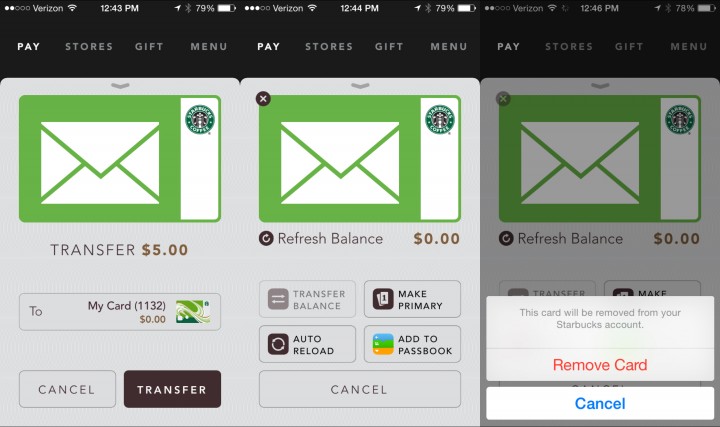 How do I send a Starbucks gift card to multiple recipients?