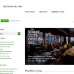 How do I submit an idea to Starbucks?