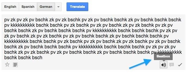 How do I translate beatbox?