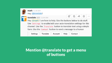 How do I translate messages?