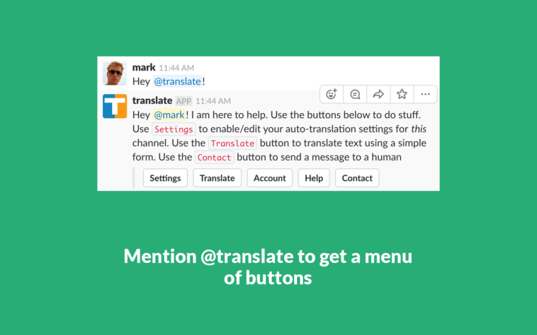 How do I translate messages?