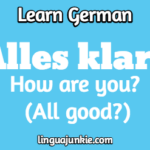 How do u say super in German?