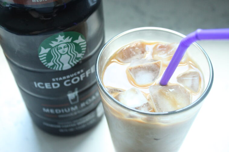 How do you ask for a vanilla iced coffee at Starbucks?