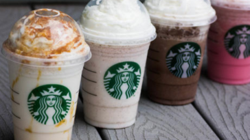 How do you drink a Starbucks chilled Frappuccino?