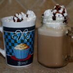 How do you drink a cafe mocha?