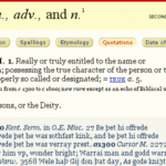 How do you find the etymology of a dictionary?