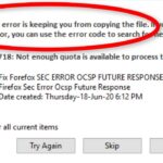 How do you fix an unexpected error?