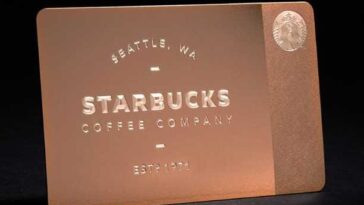How do you get a gold Starbucks card?