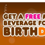 How do you get free Dunkin Donuts on your birthday?