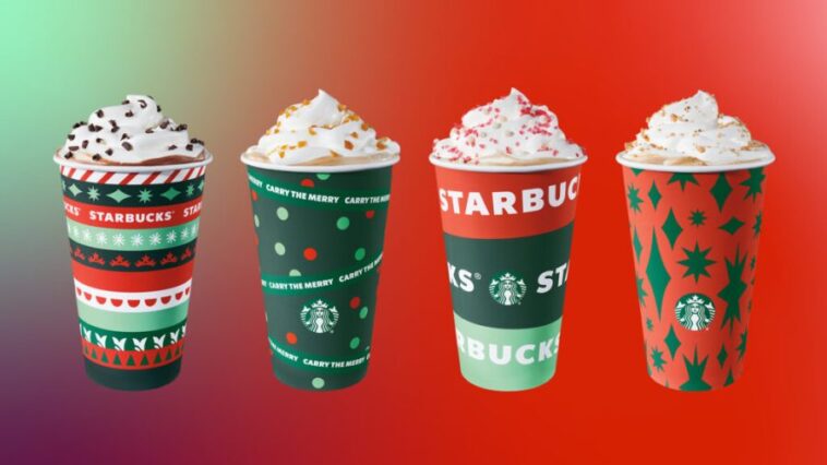 How do you get red cups at Starbucks?