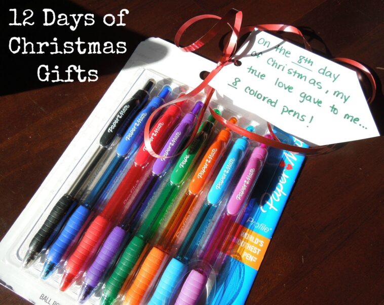How do you give the 12 days of Christmas gifts?
