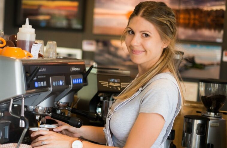 How do you greet a barista?
