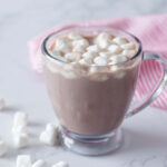 How do you keep a large batch of hot chocolate warm?
