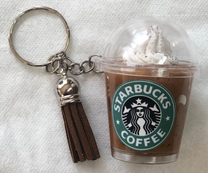 How do you make Starbucks Mini Cup keychains?
