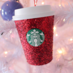 How do you make Starbucks ornaments?