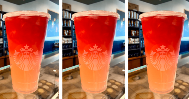 How do you make Starbucks strawberry Sunset?