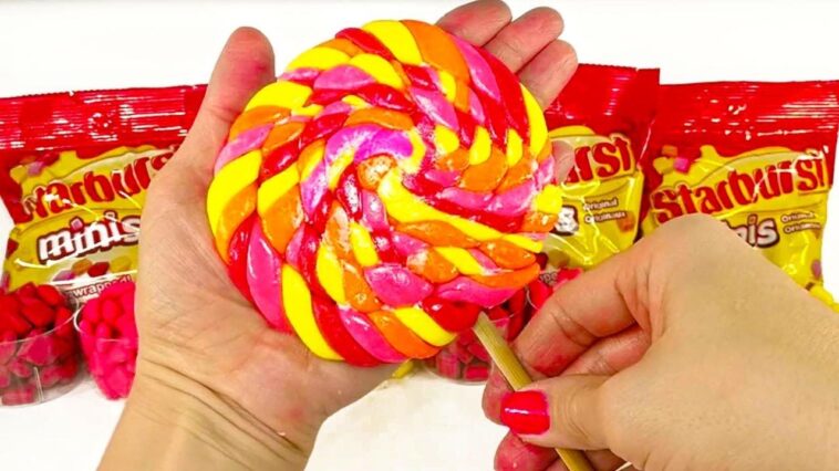 How do you make Starburst Lollipops?