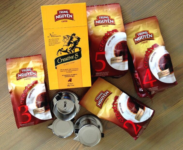 How do you make Vietnamese Trung Nguyen Coffee?