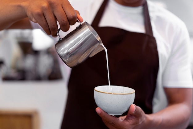 How do you make Vietnamese coffee with Nguyen?