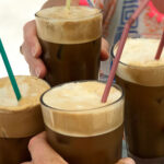 How do you make a Nescafe 3 in 1 frappe?