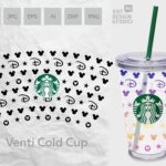 How do you make a Starbucks wrap template?