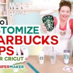 How do you make a custom Starbucks cup?