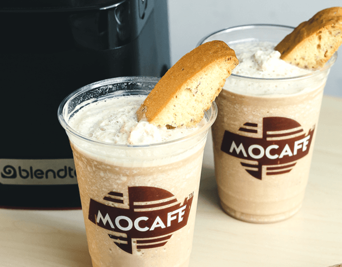 How do you make a frappe frappe with powder?