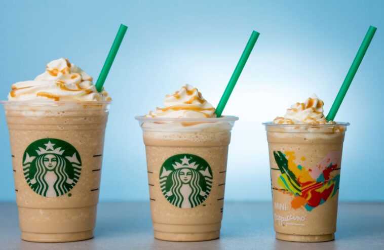 How do you make a mini Starbucks cup?