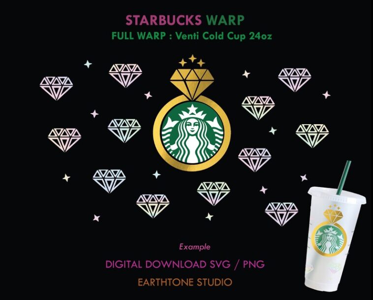 How do you make a ring with a Starbucks cup?