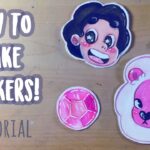 How do you make a sticker ornament?