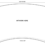 How do you make a tumbler wrap template?