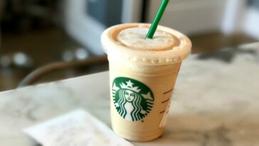How do you order Starbucks iced coffee with cream?