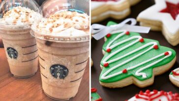 How do you order a Christmas cookie Frappuccino?