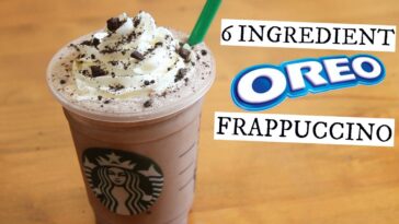 How do you order a Oreo frappe from Starbucks?