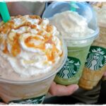 How do you order a caramel ribbon Crunch Frappuccino?