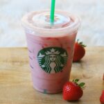 How do you order a pink drink with less calories?