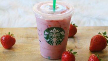 How do you order a pink drink with less calories?