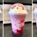 How do you order a strawberry frappuccino from Starbucks?