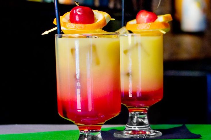 How do you order a sunset drink?