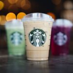 How do you order a white mocha on the Starbucks app?