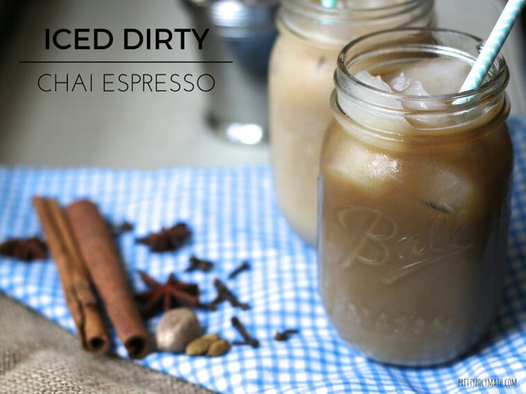 How do you order an iced dirty chai?