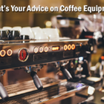 How do you order coffee in a coffee shop?