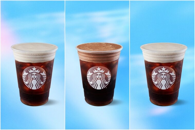 How do you order dairy-free cold foam at Starbucks?